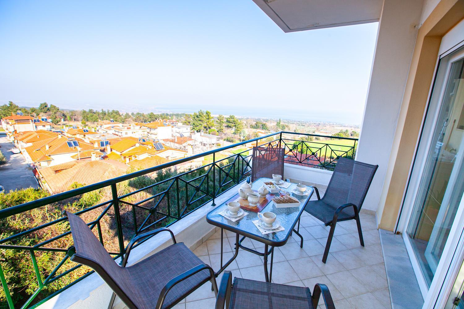 Rodon Apartment With Great View, Sauna And Jacuzzi リトコロン エクステリア 写真