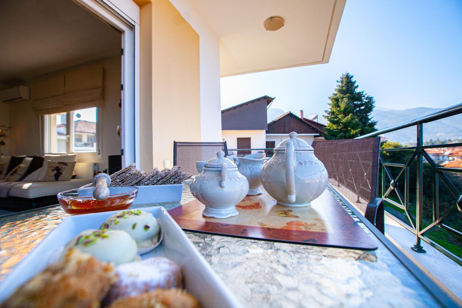 Rodon Apartment With Great View, Sauna And Jacuzzi リトコロン エクステリア 写真